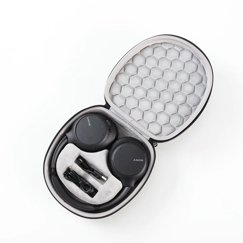 New Portable Hard Shell Handbag Carrying Case for Sony WH-CH720N WH-CH710N WH-CH520 Wireless Bluetooth Headphone Storage Box Bag