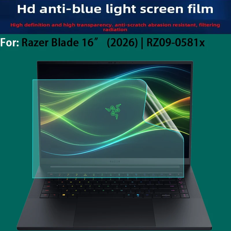 

For Razer blade 16 "2026 | RZ09-0581x Keyboard film Laptop screen protective film Toughened film Anti-blue film Anti-reflective