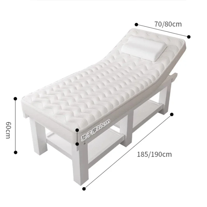 美容金属まつげマッサージテーブル、タトゥーフェイススパマッサージベッド、理学療法、調節可能な快適な家具、kmmt