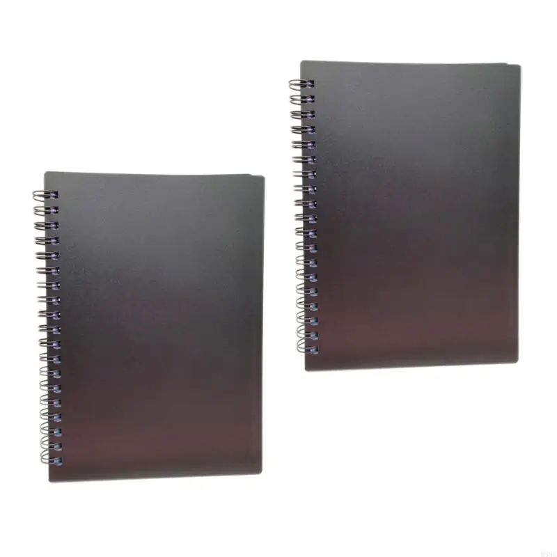 W89C 2 PCs B6 Spirals Notebooks Journal Notebooks Farbtonpapier Notizbuch