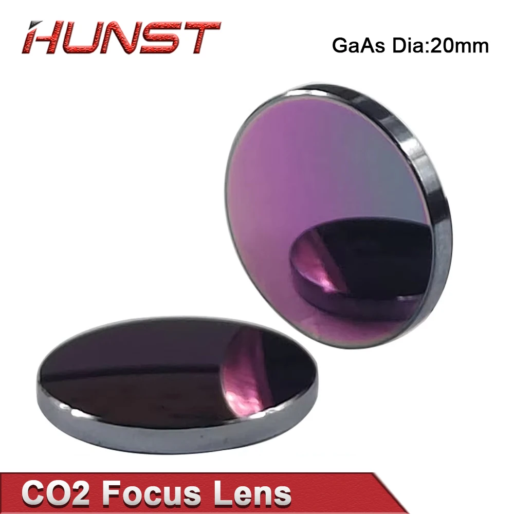 Hunst CO2 Laser Focusing Lens Diameter. 20mm Focal Length 50.8 63.5mm For CO2 Laser Engraving And Cutting Machine