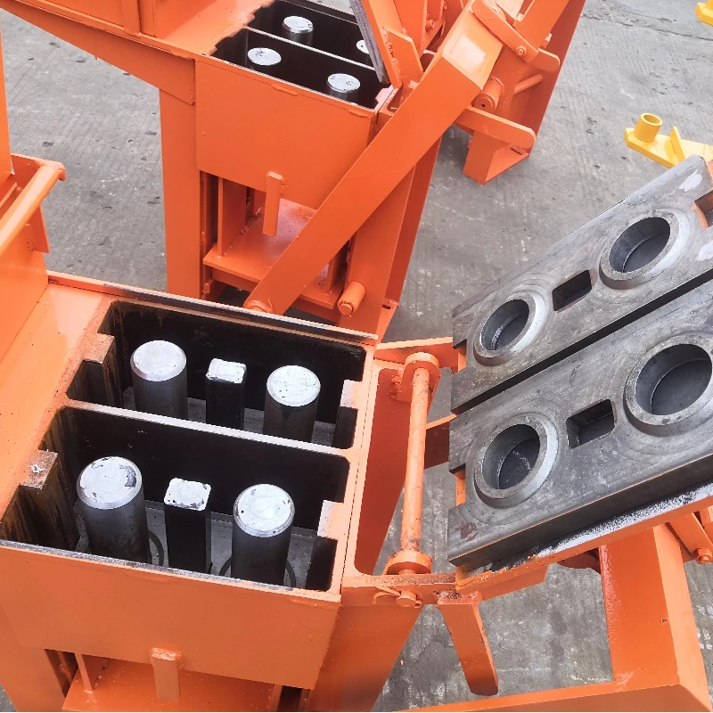 Manual brick making machine Manual press interlocking clay brick making machine