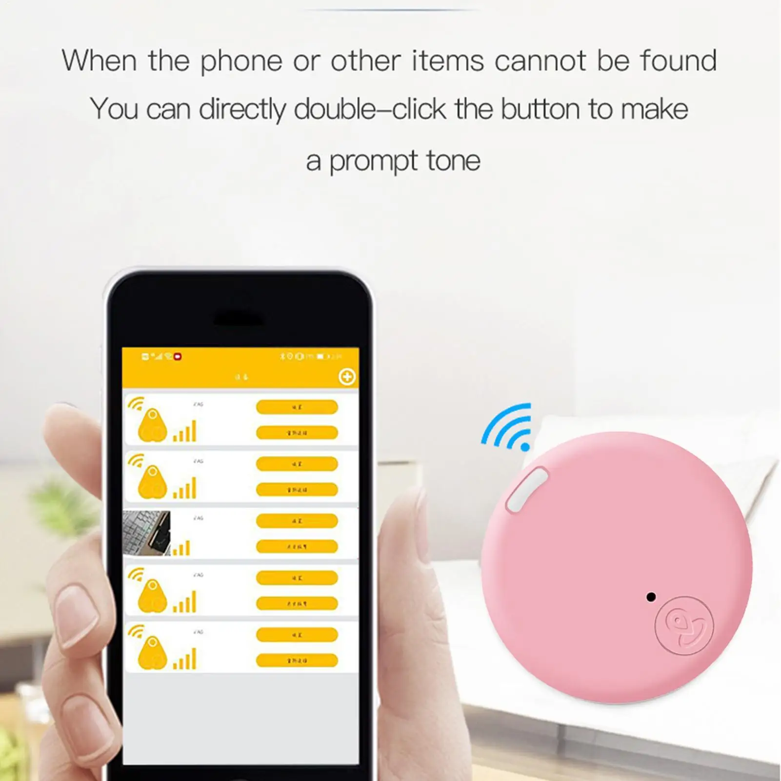 جهاز دائري Bluetooth5.0 لمكافحة الضياع إنذار ثنائي الاتجاه لتحديد المواقع الذكي مفتاح الهاتف المحمول جهاز تعقب الحيوانات الأليفة لمكافحة فقدان