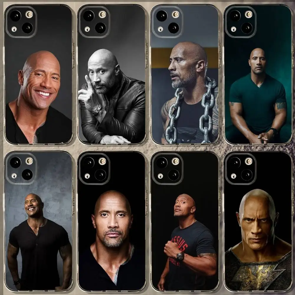 

The Rock Dwayne Johnsons Phone Case For iPhone 16,15,14,13,12,11 Plus,Pro,Max,XR,XS,X,7,8 Plus,SE,Mini Soft Transparent Cover