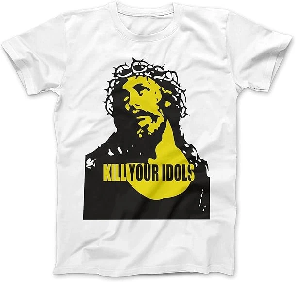 Camiseta Kill Your Idols usada por Axl Rose, camiseta unisex de banda musical de rock punk