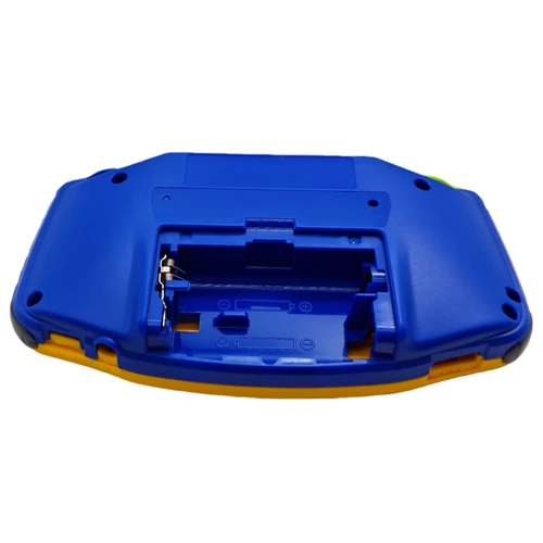 Imagen 2 del producto Juego de bricolaje Edición limitada Caja de cubierta de cubierta de carcasa azul amarilla Reemplazo de reparación para GameBoy Advance para consola GBA