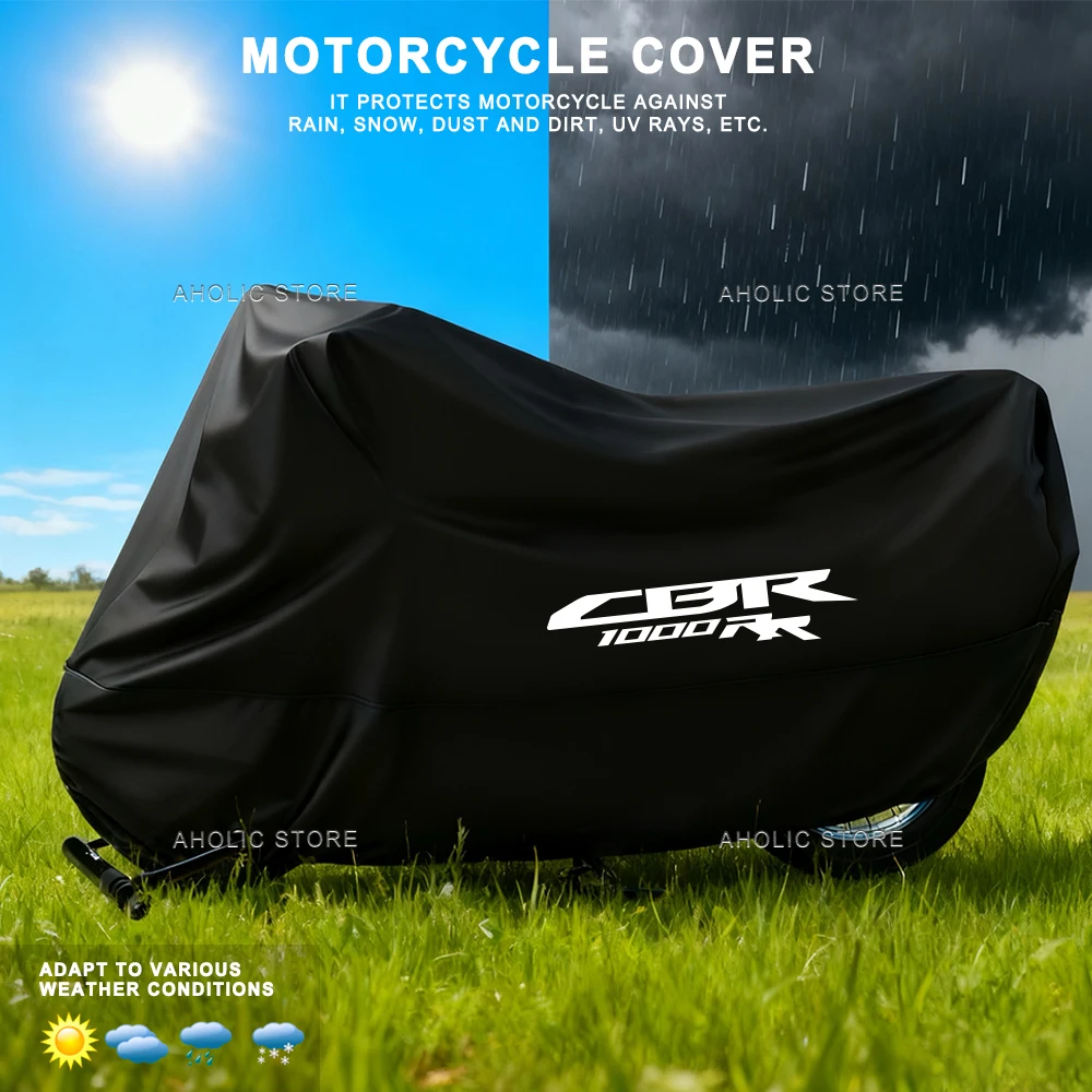 CBR 1000 R cubierta de motocicleta impermeable al aire libre todas las estaciones a prueba de polvo protección UV Moto cubierta de lluvia para Honda CBR 1000RR CBR1000RR