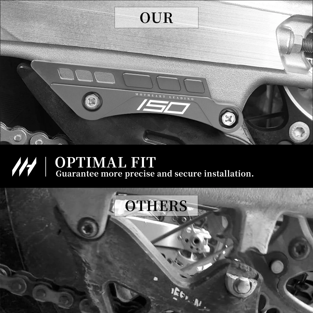 Rear Swingarm Impact Guard For 150 EXC Tpi XC‑W TPi 20‑23 150 SX 12‑22 Chain Guide Protector Bolt‑on Accessories