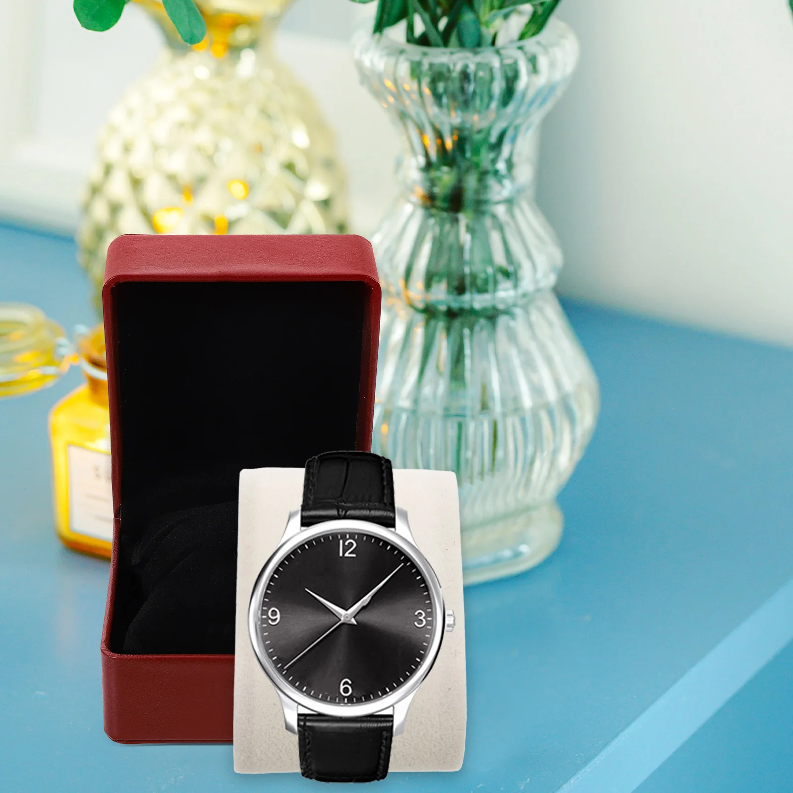 

8 шт. минималистичных подушек для часов, портативная подставка для часов и ювелирных изделий, белая подушка-органайзер для часов