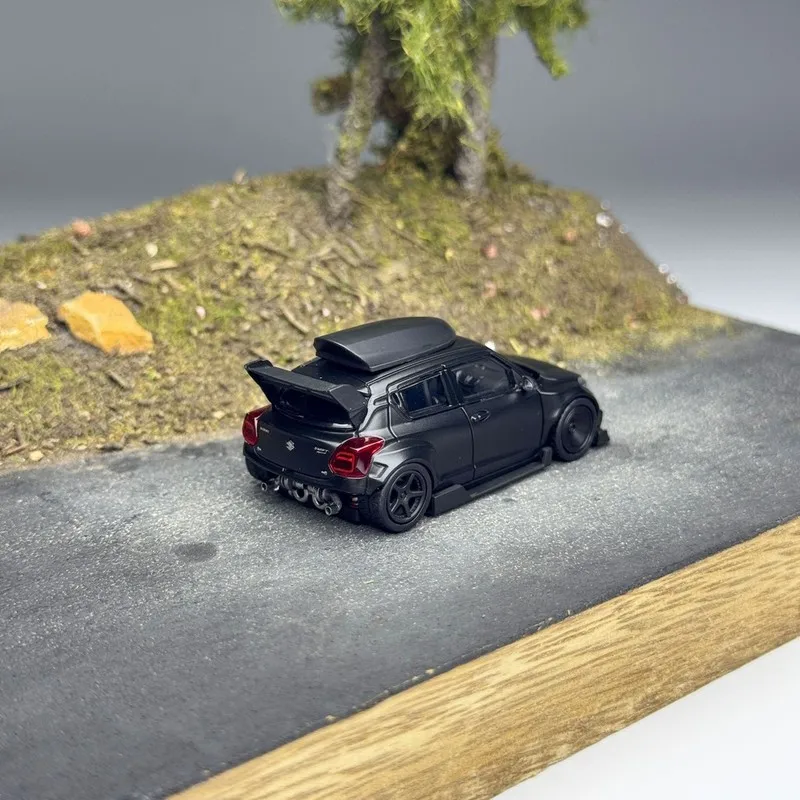 Gop Speed 1/64 Suzuki Swift Sport ZC32S Zephyr Modified Version Diecast Car Model Alloy Simulation Collection Toy Gift For Boys view 4