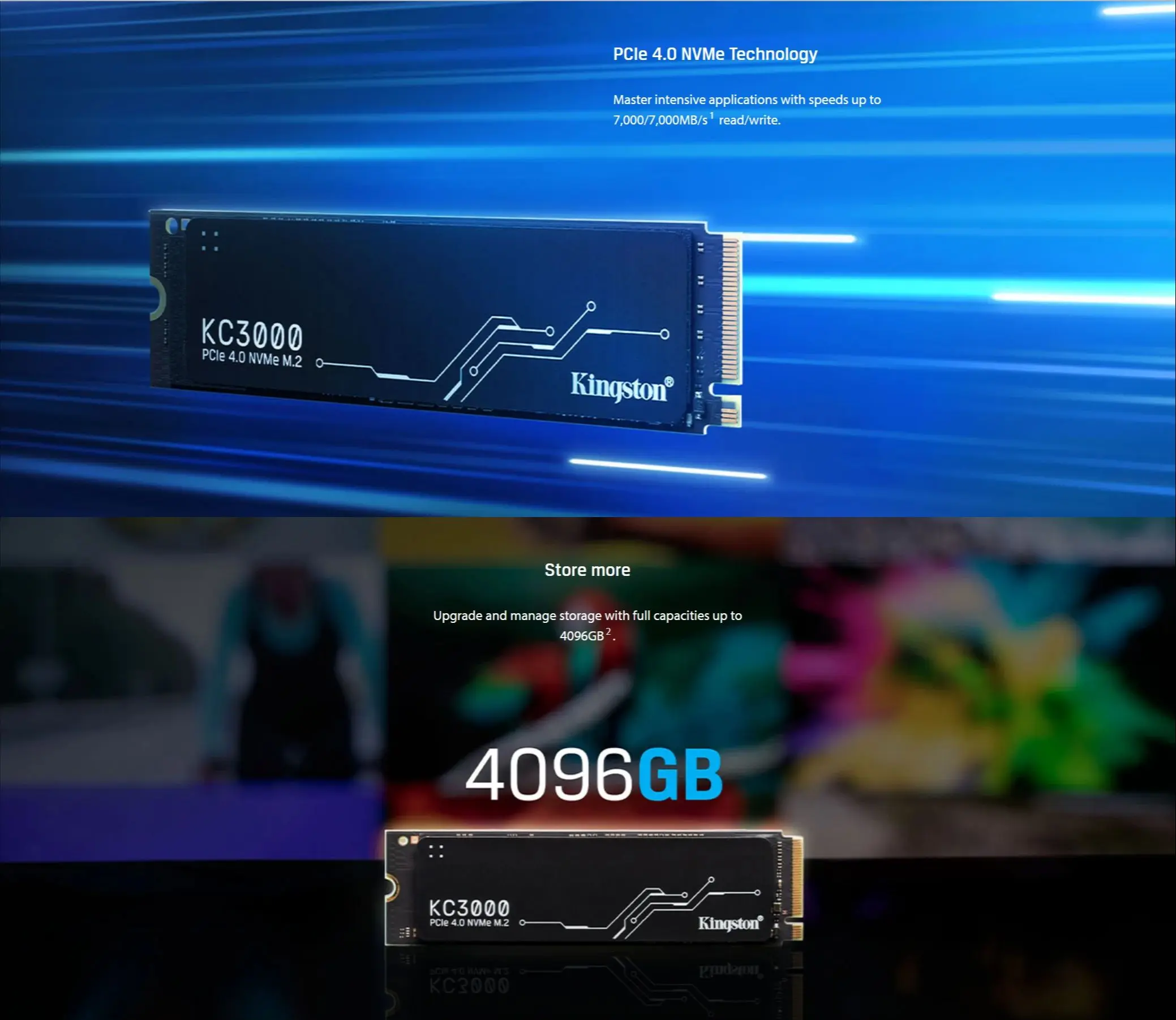 Kingston SSD M2 Nvme 250gb 500gb 1tb M2 SSDs 1TB PCIe 2280 SSD M.2 NVME Internal Hard Drive Solid State Disk 250G 500G 1 TO 2TB