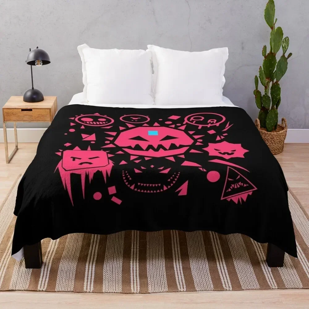 

just shapes and beats design Throw Blanket Bed blankets and throws Blankets