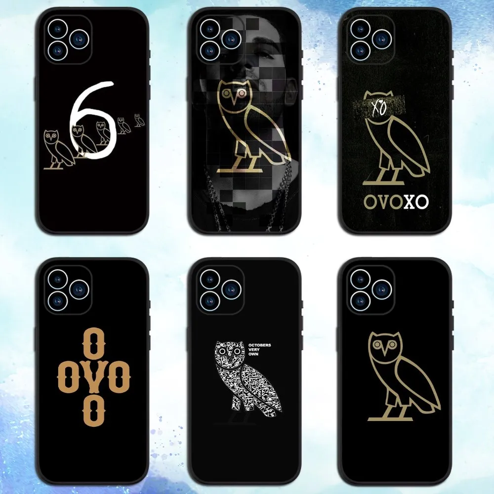 Drake O-OvO OWL Phone Case For iPhone 15 13 14 12 11 Pro MAX XR X SE XS Mini Soft Shell