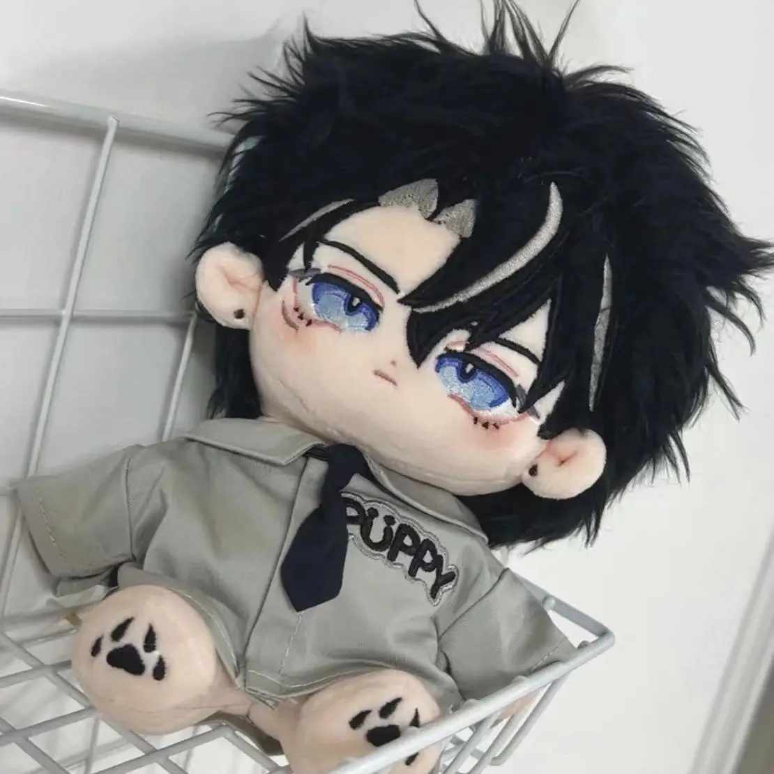 Genshin Impact Brinquedos de pelúcia recheados com desenhos animados Wriothesley, Cotton Doll COS, fãs infantis, presentes colecionáveis para adultos, 20cm