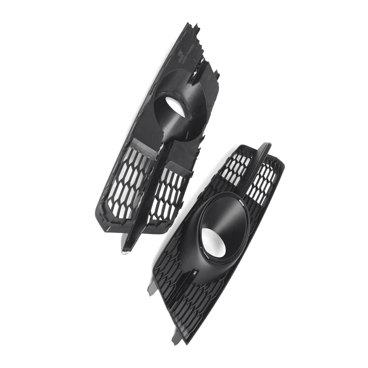 

Reliable-Car Front Fog Light Cover Trim for Audi S6 A6 S-Line 2015 -2018 (C7 Facelift) with ACC Hole Fog Lamp Grill-A61E