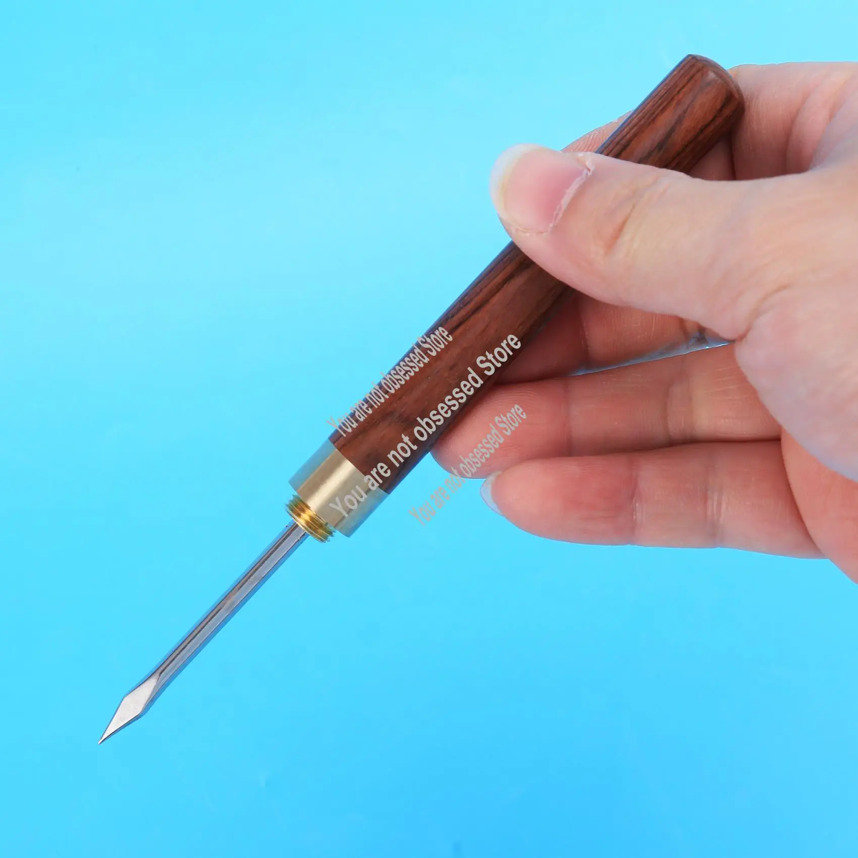 

4Pcs 6.1 Inch Stainless Steel Ice Pick Wooden Handle Ice Pick With Cover For Kitchen,Bars,Picnics,Camping And Restaurant-A57X