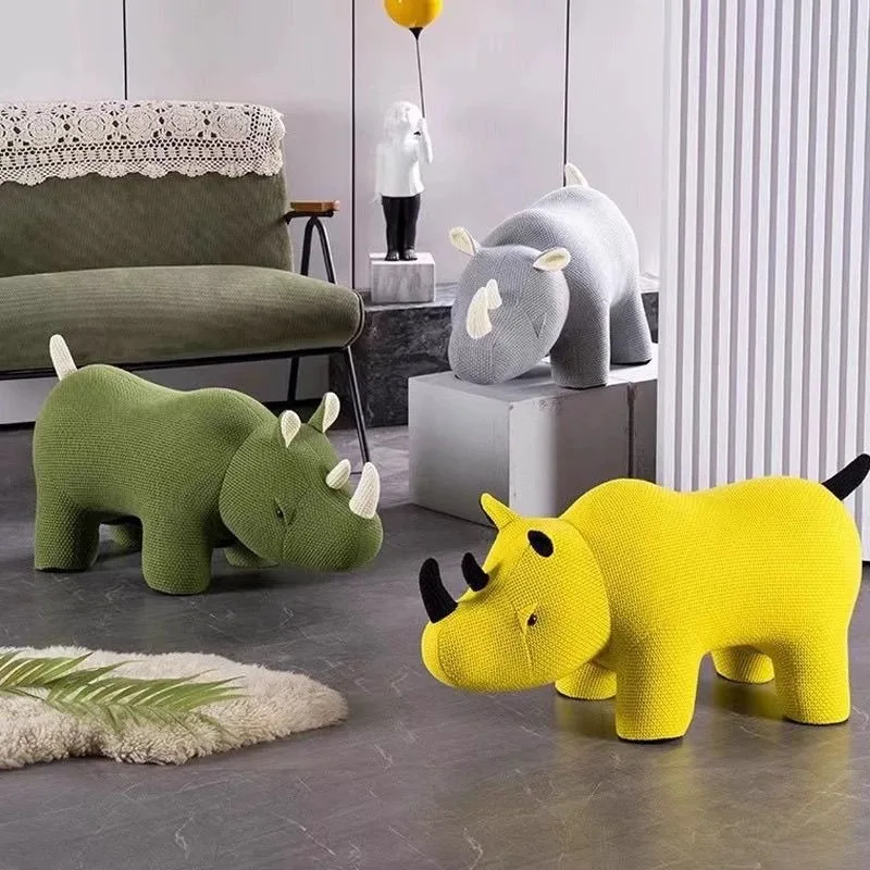 Dou Hundehocker Shapi gestrickter Kinderhocker kreative Wohnzimmer Ornament Cartoon Home Schuh