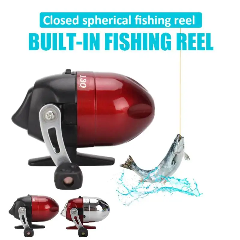 Carretilha de Pesca, Estrutura de Grafite, Relação de Velocidade 3.1:1, Rolamentos de Esferas de Aço Inoxidável, Carretilha Spincast para Pesca em Água Doce e Pesca com Mosca