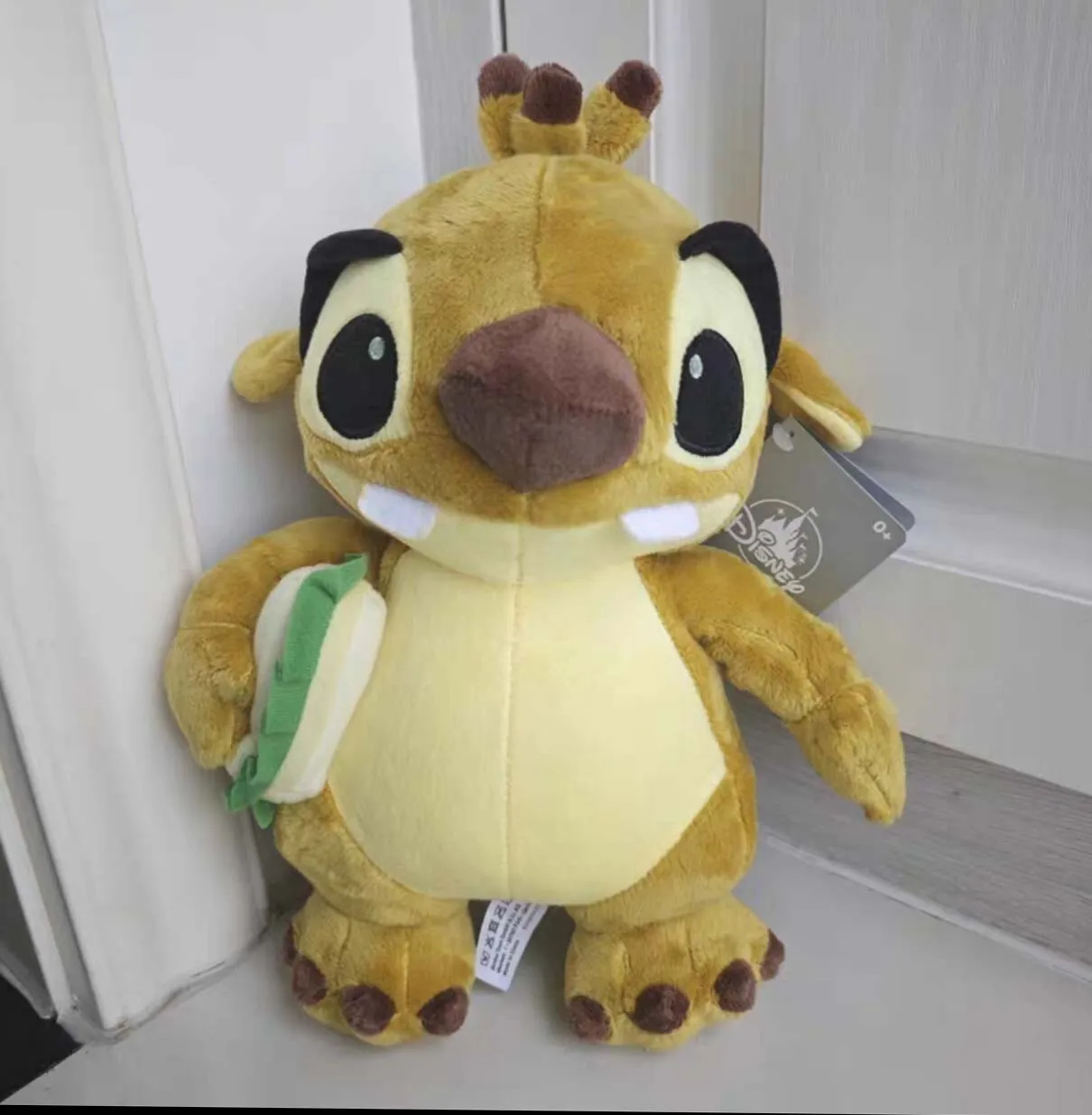 

Аутентичная плюшевая кукла Disney Lilo & Stitch Reuben, 30 см, японская, желтая