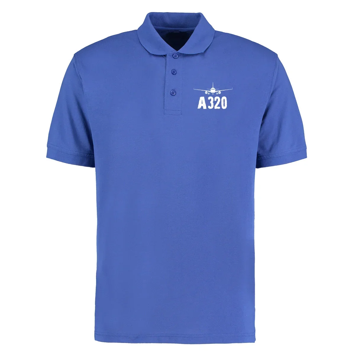 The A320 Aviation Pilots Cotton Men Polo Shirts T-Shirts Tops Tees
