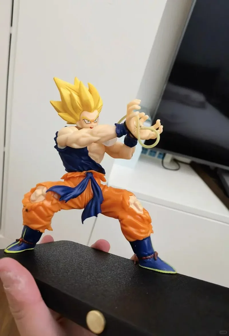 Nikolatoy Dragonball Peripheral Kamehameha Night Light - Magnetic Kakarot Ambient Night Light Decoration