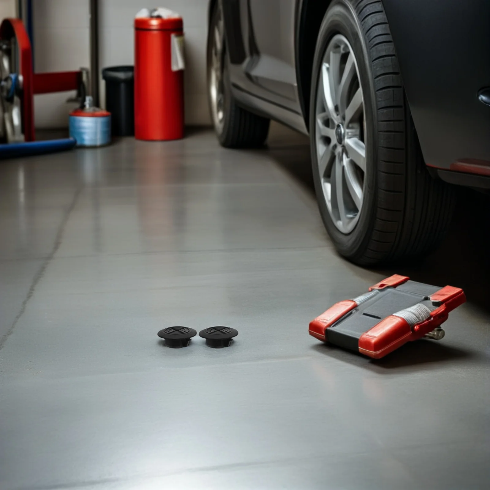 

100Pcs Plastic Flush Mount Plugs for Side Skirt Replacement Parts Reusable Round Automotive Trim Covers Longtime