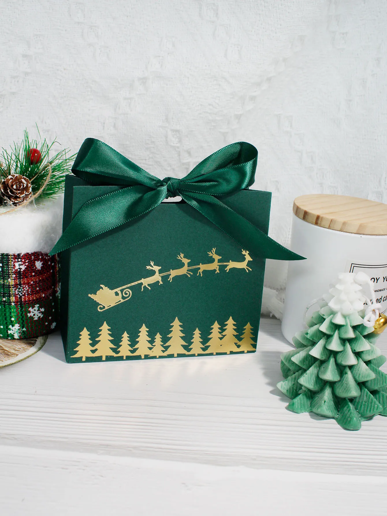 علب هدايا حلوى الكريسماس ، علبة حلوى ، ديكور للمنزل ، زخرفة الكريسماس ، هدية العام الجديد ، ، ، من #3