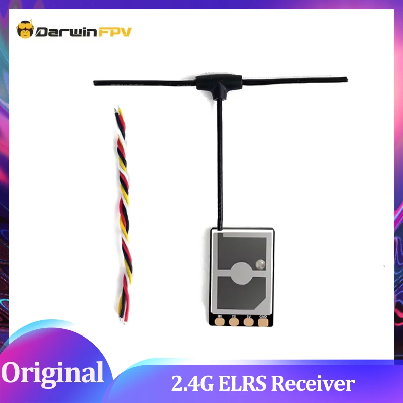 

Ультрапрочный приемник ELRS 2.4G DarwinFPV «цемент» IP67 пыленепроницаемый и водонепроницаемый