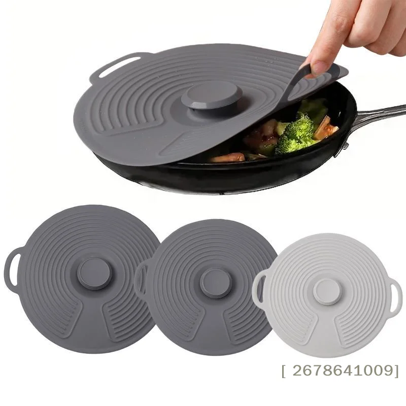 ⚑Silicone Bowl LIDS,Microwave Splash LIDS, Reusable Heat-Resistant LIDS,Suitable For Bowls, Plates, POTS, Pans, Stove Tops, Ove