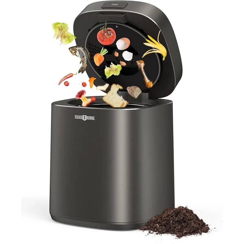 

Smart Waste Kitchen Composter, FoodCycler Eco-Friendly Electric Kitchen Compost Bin Sustainable Indoor Countertop Food Cycler