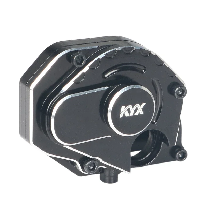 

KYX Racing Корпус коробки передач с ЧПУ Обновление корпуса коробки передач Аксессуары для 1/24 RC Гусеничный автомобиль Axial SCX24 Deadbolt JLU C10 B-17