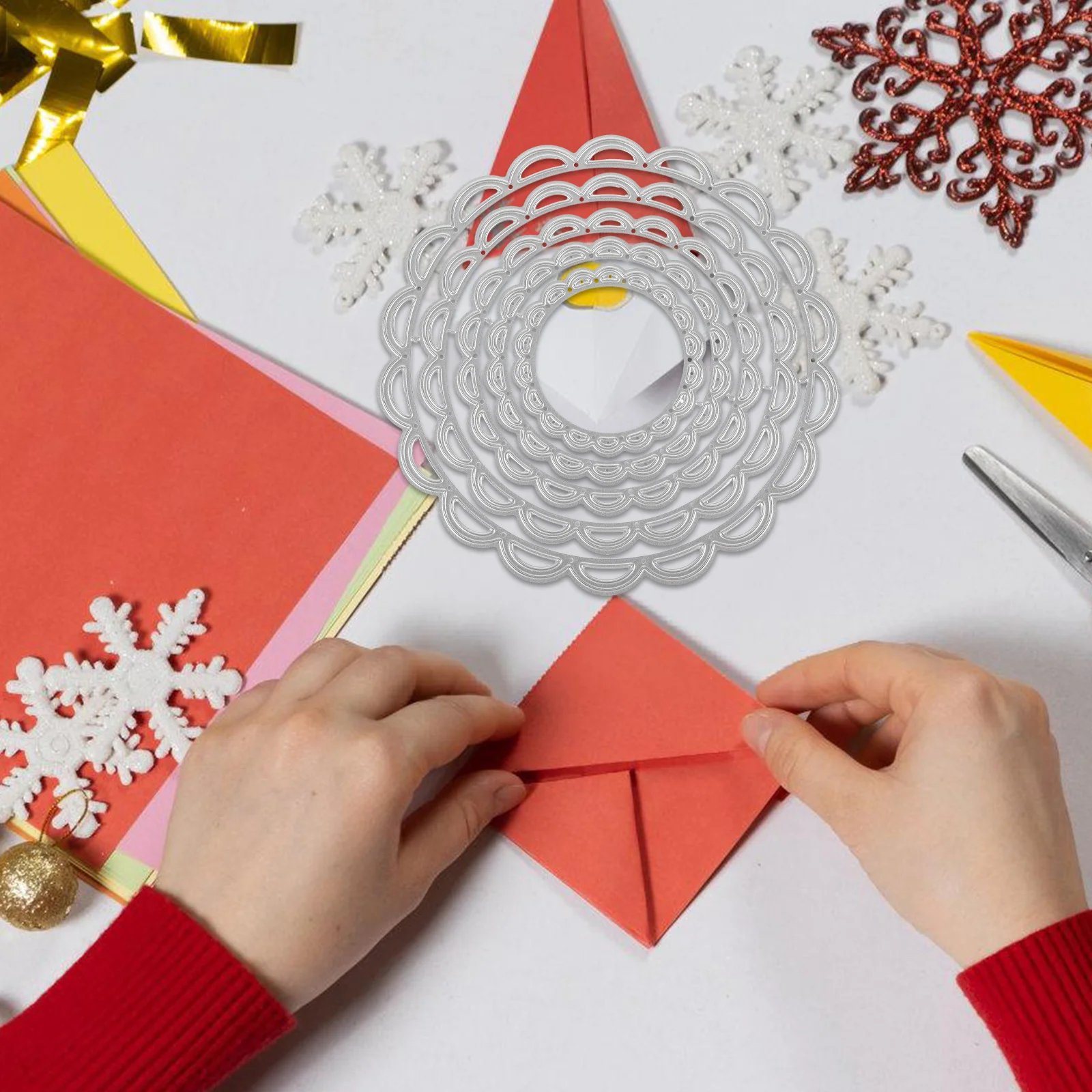 

5Pcs New Cutting Dies for Paper Crafting Card Making Scrapbooking Creative Gifts New Cutting Dies Die Cuts for Card Making