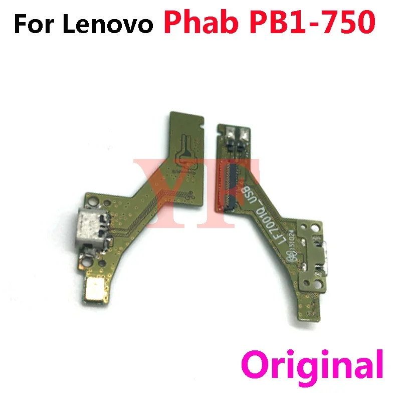 For Lenovo Phab PB1-750M Phab TD-LTE PB1-750N PB1-750 PB1-770 USB Charging Dock Port Connector With Microphone Flex Cable