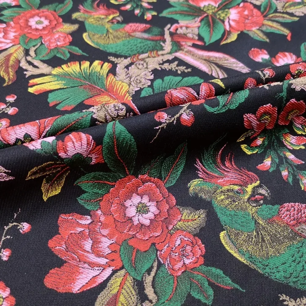 

Европейская парча, жаккардовая ткань, весенне-осенний Cheongsam, костюм Тан для платья, ветровка, костюм, материал одежды, шитье на метр