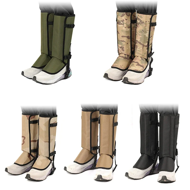 Waterproof Snake Gaiters Leg Guards for Outdoor Camping Travel Hiking Foot Cover with Snake Bite Protection Snow Boot Leg Warmer