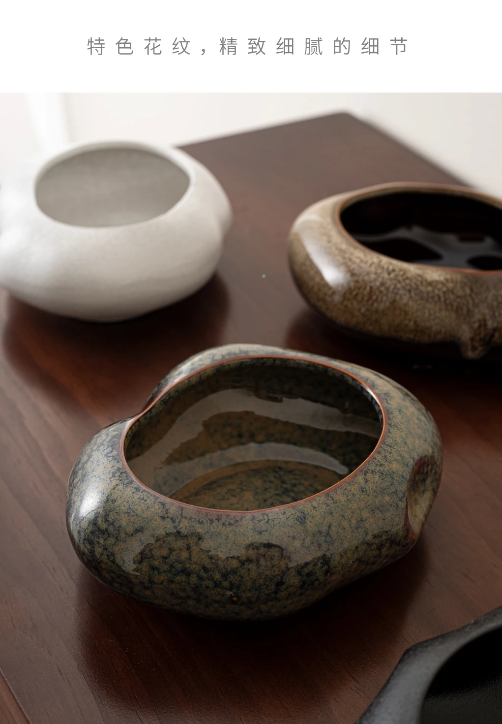 vaso da fiori in ceramica arte fatta a mano borsa ad alto senso