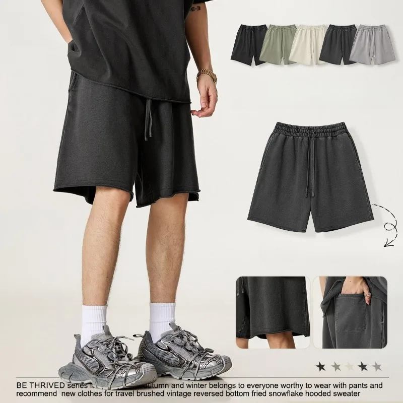 الصيف المد الأمريكي جودة عالية توالت هيم خمسة السراويل السراويل غير رسمية للرجال السراويل الرجال ملابس الرجال السراويل