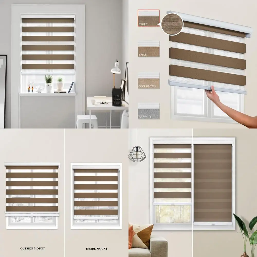 Tende per finestre Zebra senza fili: tende moderne per finestre con durata e stile di lunga durata