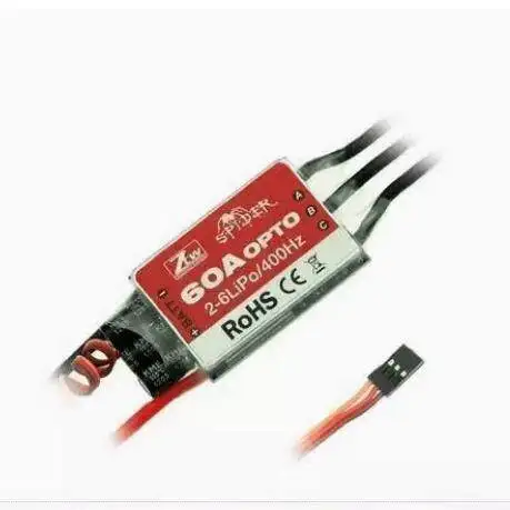 Spider series 50A 60A multi rotor electrically adjustable OPTO 2-6S