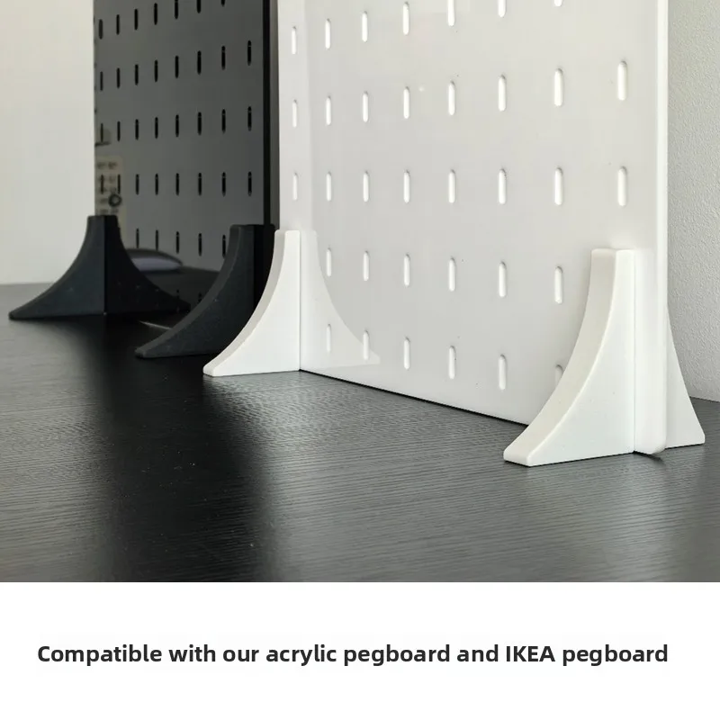 3D Printed Hole Board Stand Desktop Decoration Accessories No Drilling Required Family Storage Organizer Hole Board image 2