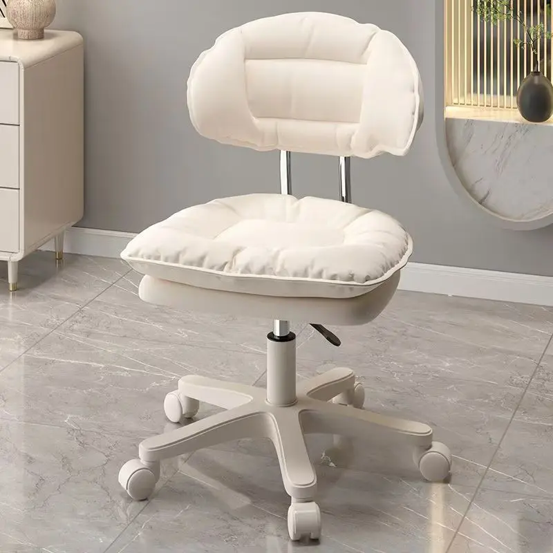 Elevating Backrest Chair New Rotating Chair With Backrest Adjustable Height Swivel Chair For Nail Shop Salon Spa Massage Tattoo