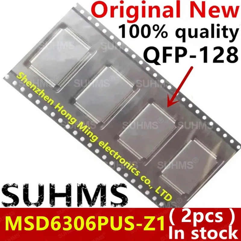 

(2piece)100% New MSD6306PUS-Z1 MSD6306PUS Z1 QFP-128