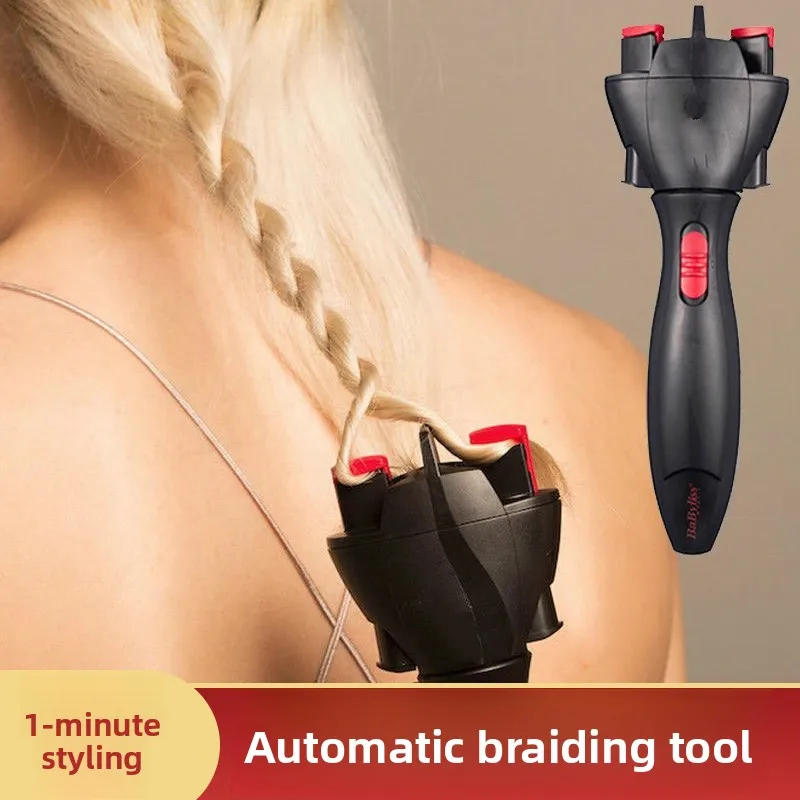 

Плетение волос hine Женская детская витая коса Инструмент для завивки волос Бигуди для взрослых Auatic Плетение волос ...