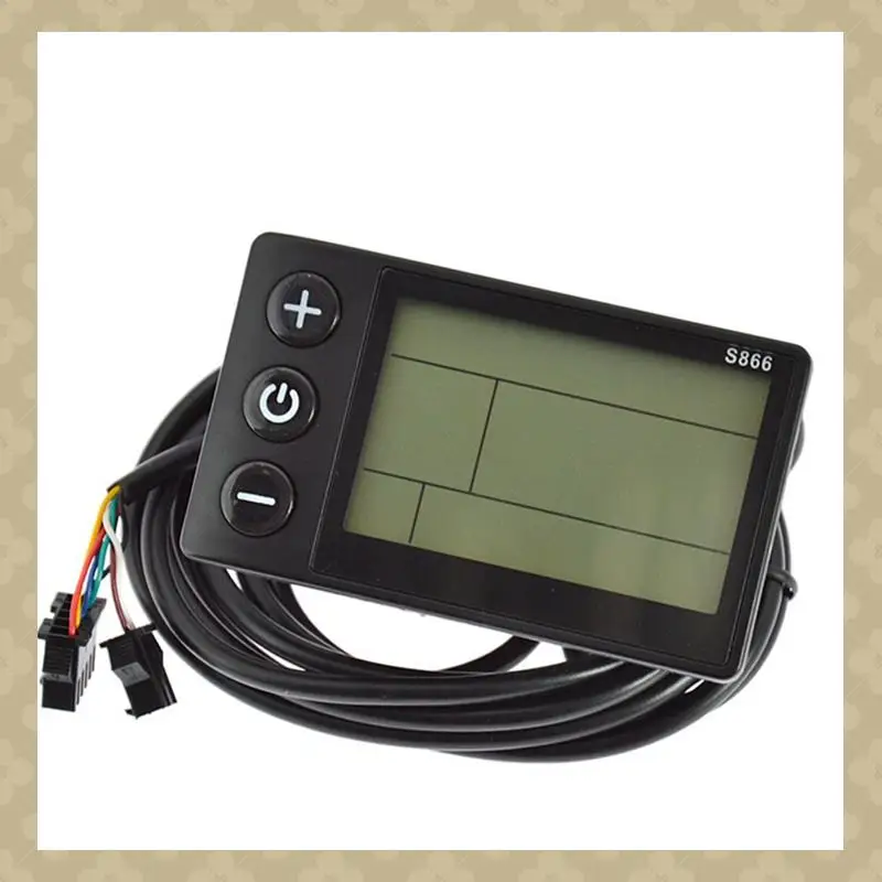 

Electric Bicycle 1000W Brushless Motor Intelligent Controller LCD Liquid Crystal Meter Modification Accessories Set S866