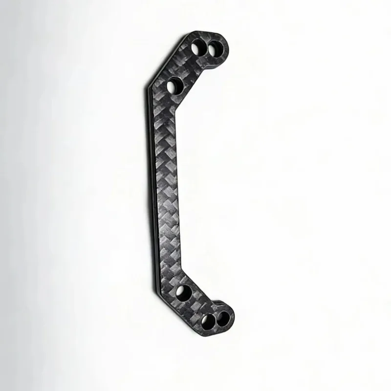 1/10 RC Rally Car Front Bumper Carbon Fiber Foam Plate Steering Plate Ackermann Plate for LC Racing PTG-2R PTG-2TC Upgrade