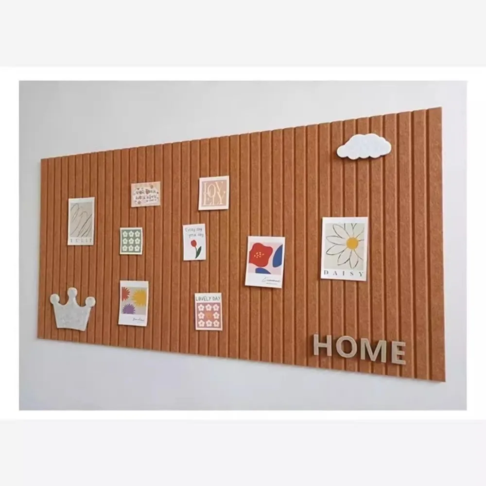 Cork Felt Wall Sticking Felt Board Cork Wallboard Display Home Wall Decoration Kindergarten Works Display Board Wall Stickers