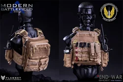 1/6 FLAGSET FS 73031 Tough Guy  Ghost Duty of the War End Soldier Toy Model Hang Chest Vest Bag Ear Phone Toys Model For 12