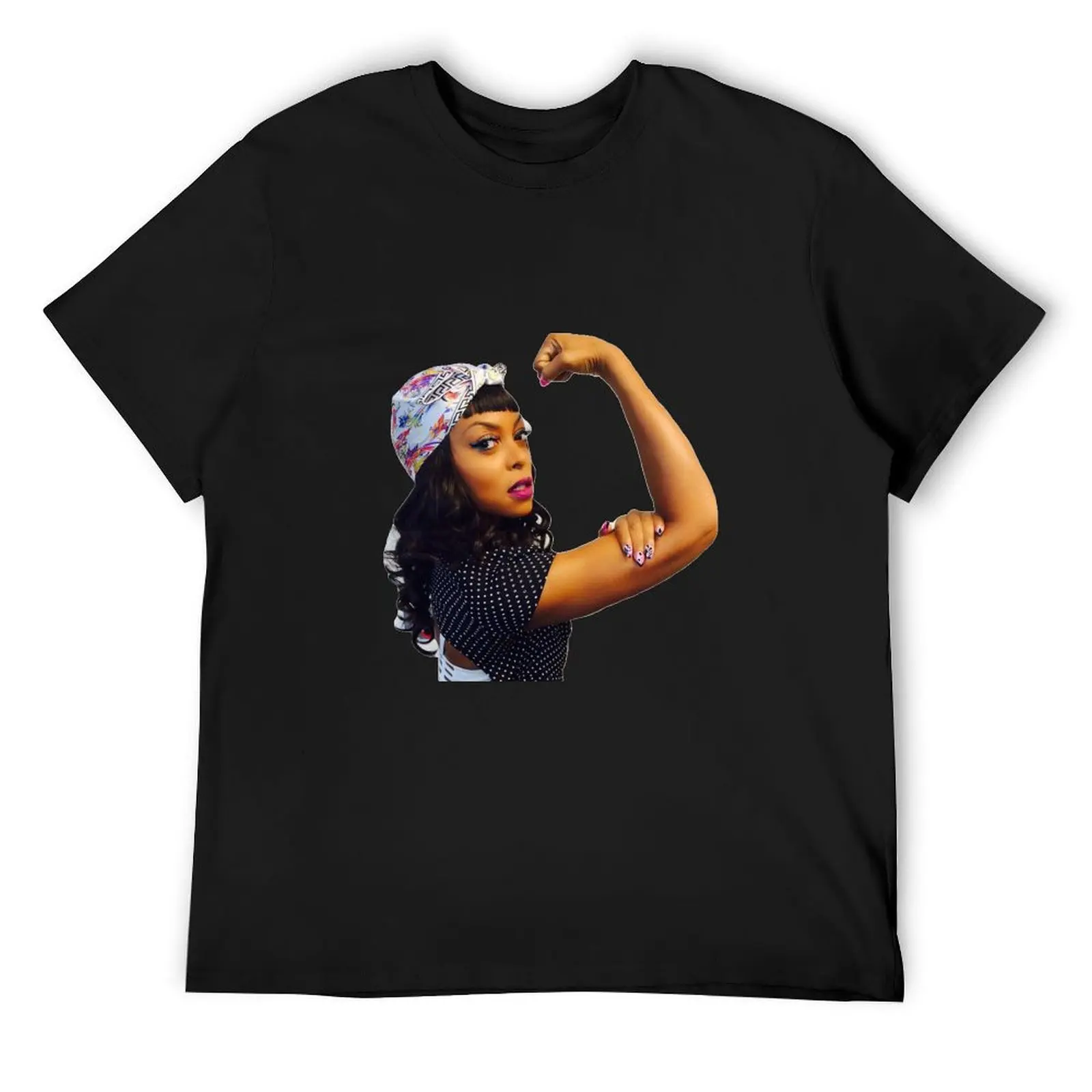 

Taraji P. Henson - We Can Do It! T-Shirt summer tops oversized quick drying basketball graphic tees mens workout shirts