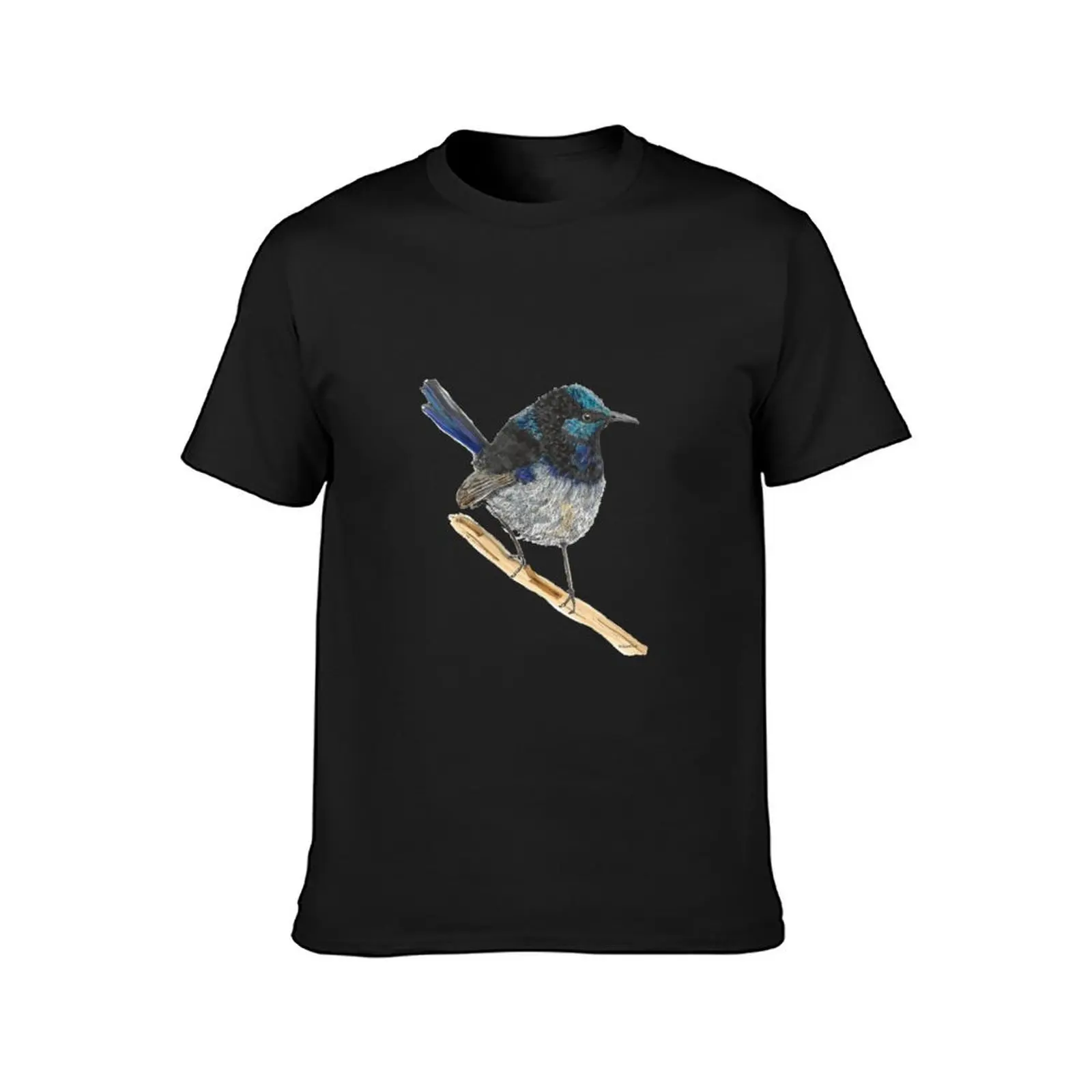 Leslee the Superb Fairy Wren T-Shirt funnys Blouse vintage clothes customs design your own mens clothes