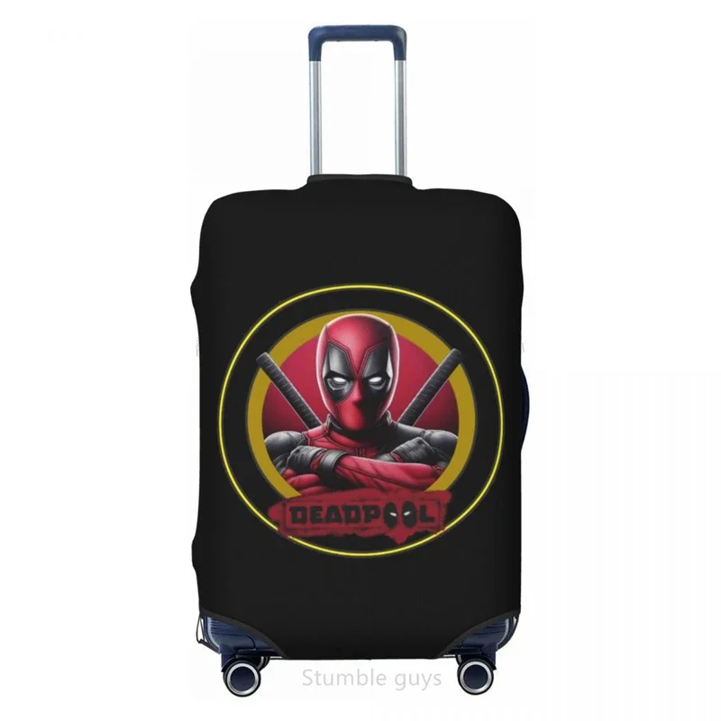 

Премиальный моющийся чехол для багажа с кинематографическим дизайном, эластичная ткань, для чемоданов 18-32 дюйма, защита от царапин и пыли, дорожный защитный чехол